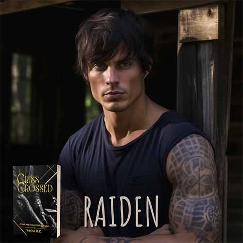 Character Art by Order of the Bookish: Raiden from CrissCrossed
