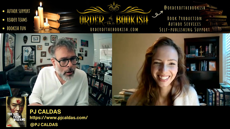 Order of the Bookish - Author Interviews with Tia - PJ Caldas and The Girl from Wudang