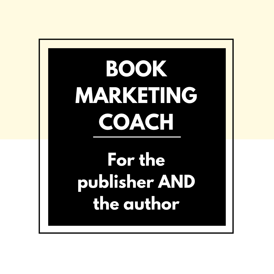 Publisher Books Marketing Coach for publishers and authors