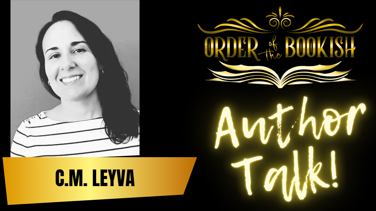 C.M Leyva Author Talks Cover