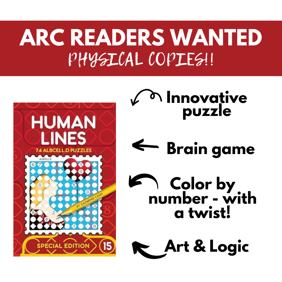 Innovative puzzle Human Lines ARC Readers Wanted Order of the Bookish Boosters