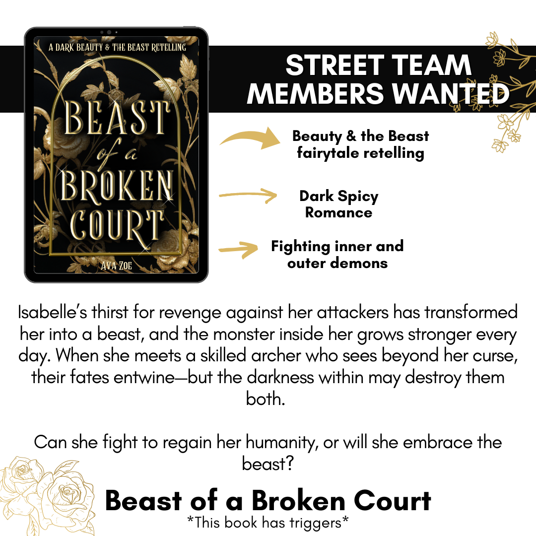 beast of a broken court graphic indie author dark romance fairytale retelling arc readers wanted order of the bookish boosters