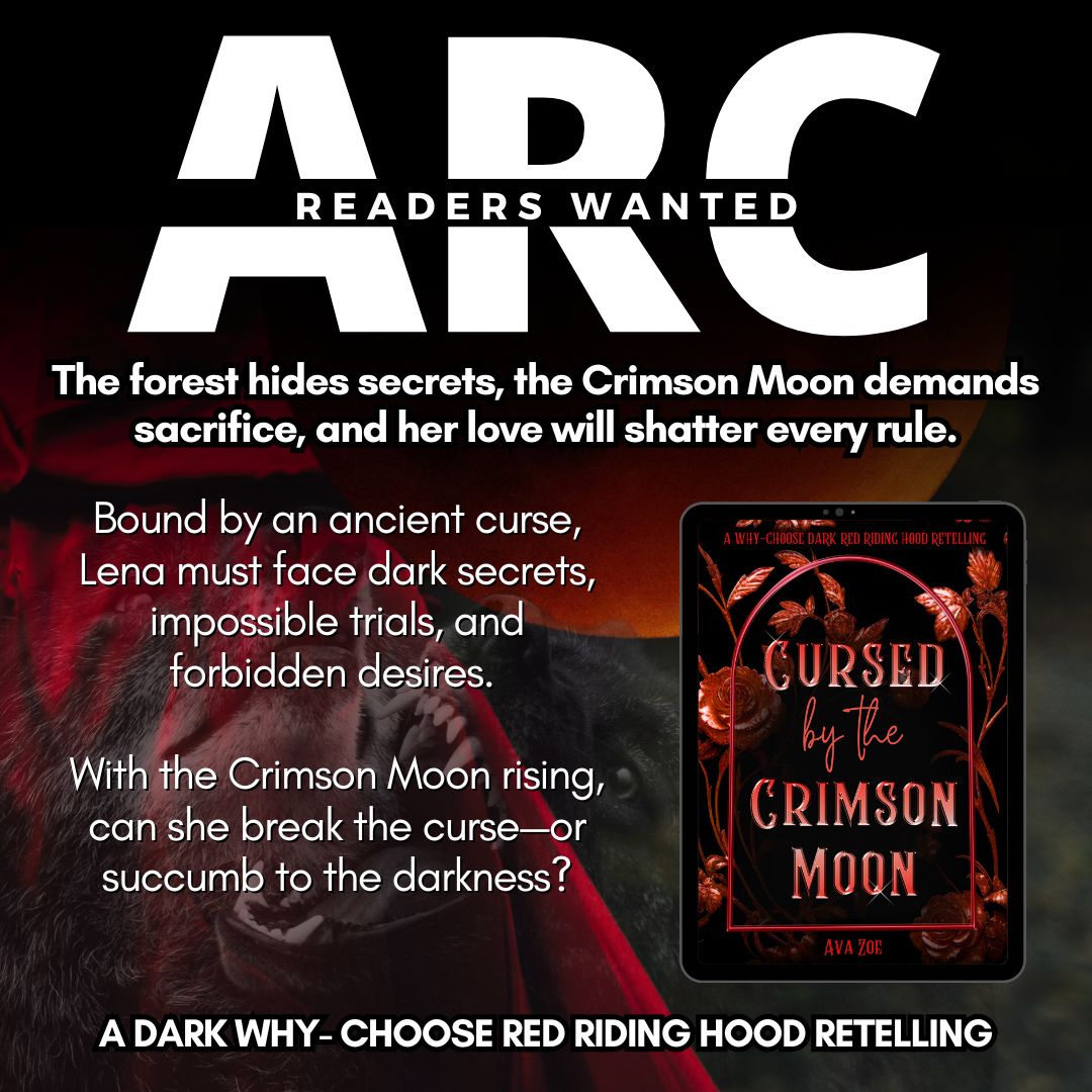 Cursed by the Crimson Moon dark fairytale retelling red riding hood