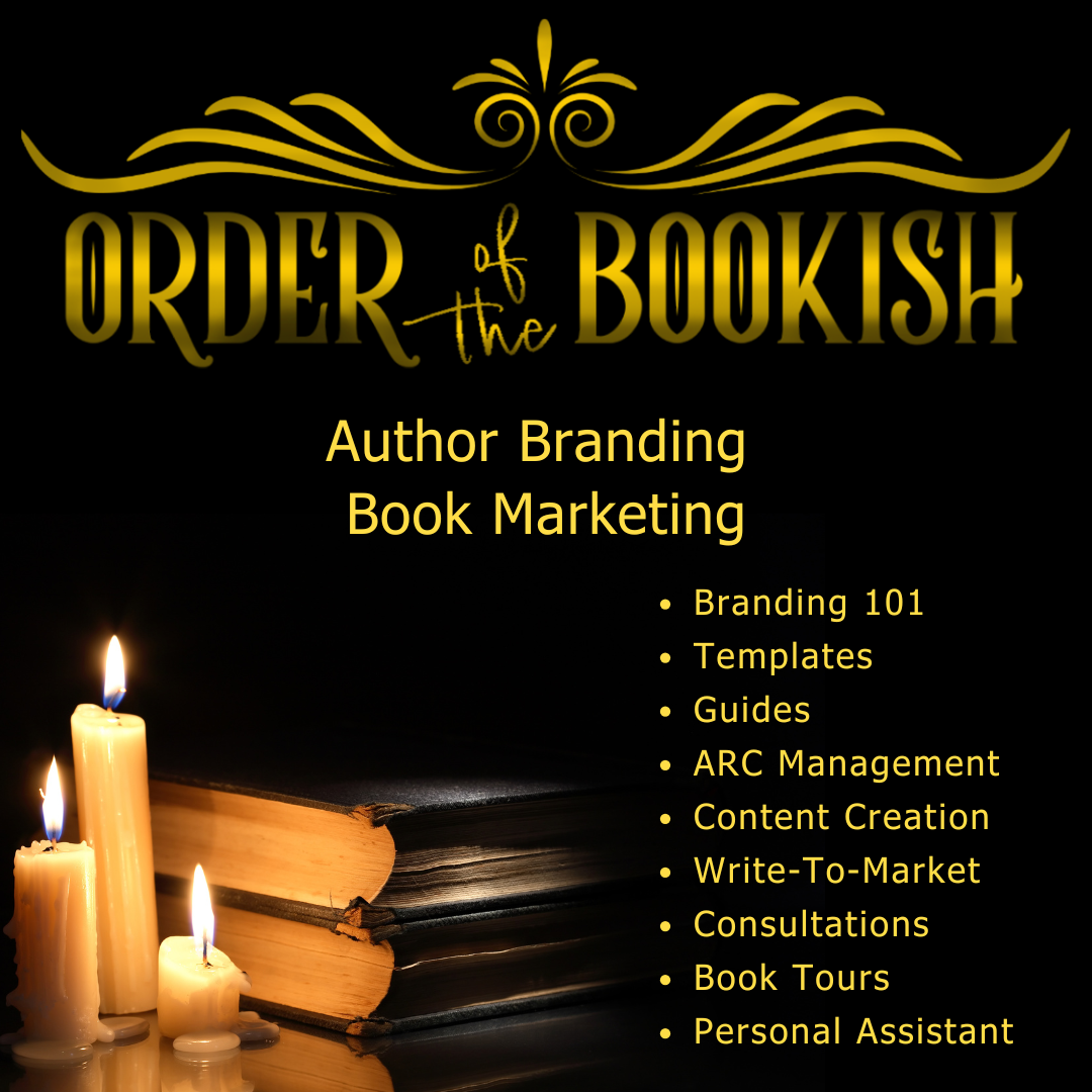 order of the bookish author branding book marketing