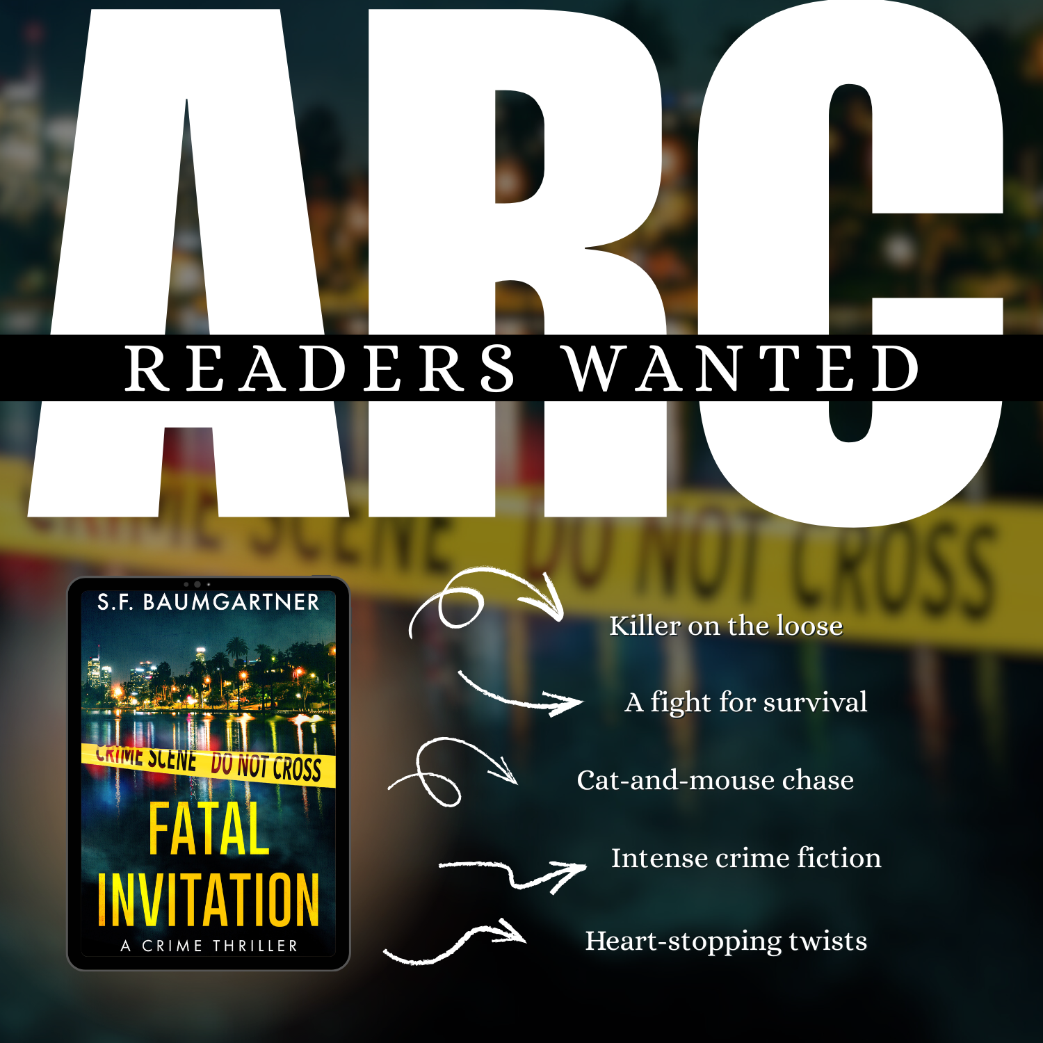 ARC graphic fatal invitation by sf baumgartner