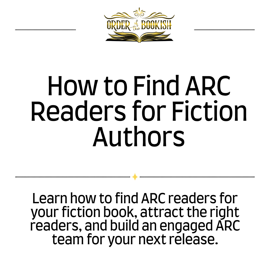 How to Find ARC Readers for Fiction Authors